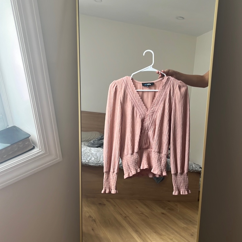 Pink beautiful blouse